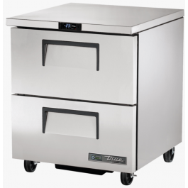 True TUC-27F-D-2-HC Two Drawer Under Counter Freezer