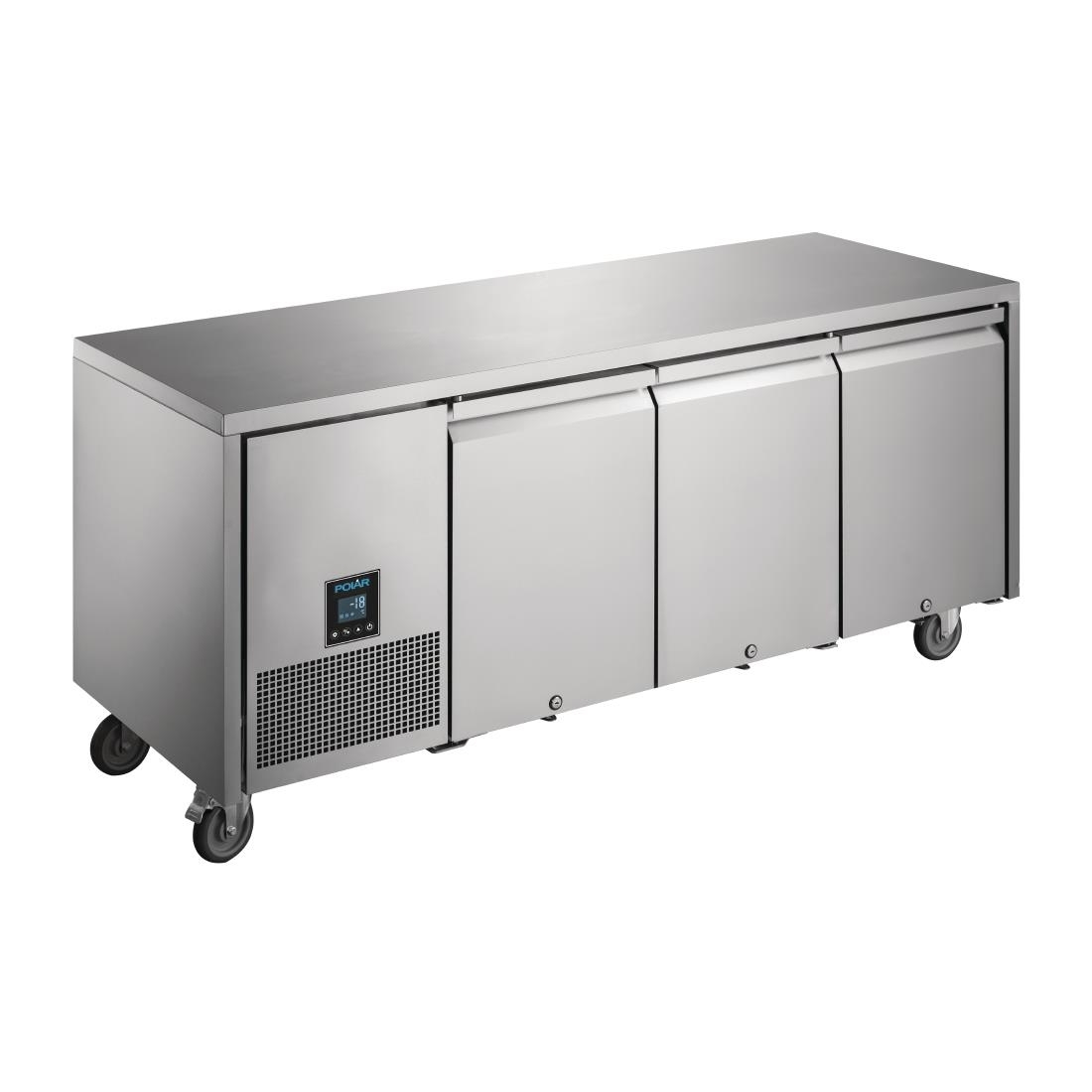 Polar UA008 U-Series Premium Triple Door Counter Freezer 