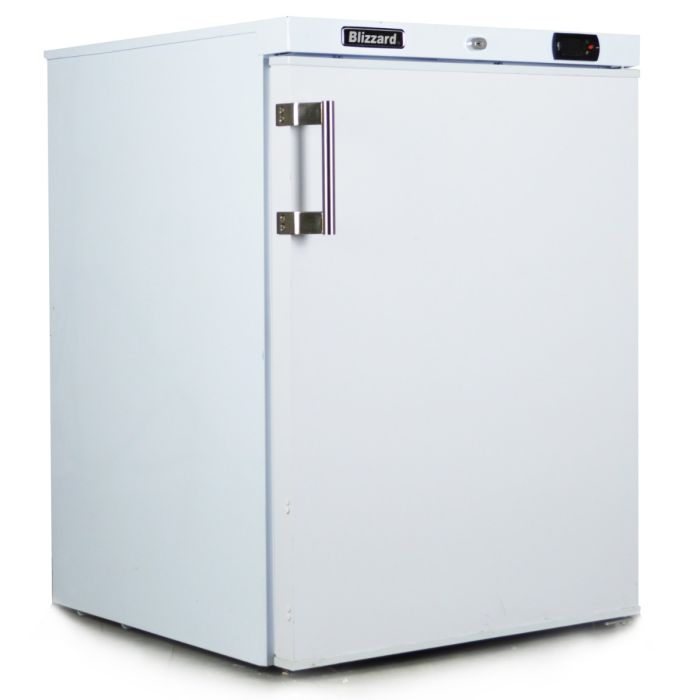 Blizzard UCF140WH White Undercounter 115 Litre Freezer with Baskets
