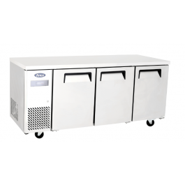 Atosa YPF9042GR 3  Doors Counter Fridge with L/H Compressor - W1800mm