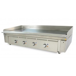 Mirror M1300E Griddle with Four Heating Zones and a Smooth Chrome Plate